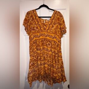 Patrons of Peace V-Neck Dress